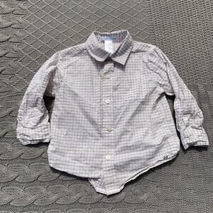 Janie & Jack Plaid Button Down ~ 18/24M